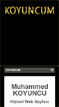 Mobile Screenshot of koyuncum.com